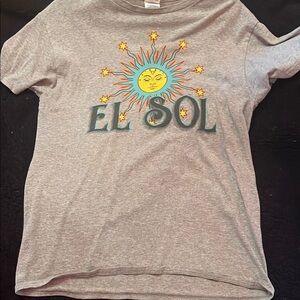 Gray El Sol Kids T-Shirt